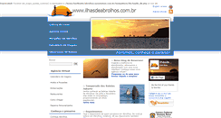 Desktop Screenshot of ilhasdeabrolhos.com.br